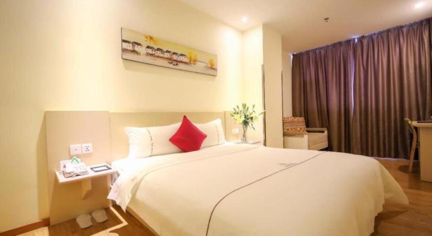 Shang Pin Hotel Shenzhen Futian Exhibition Branch Exterior foto