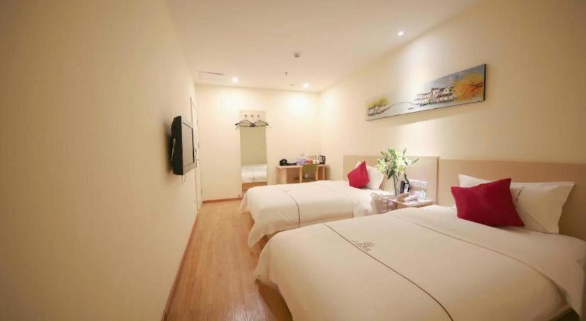 Shang Pin Hotel Shenzhen Futian Exhibition Branch Exterior foto